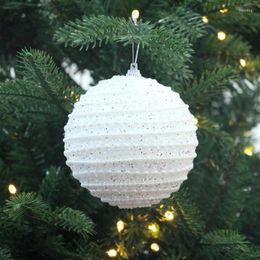 Party Decoration Christmas Foam Ball 2 Pack Crafts For Home White Round Balls Hanging Ornaments