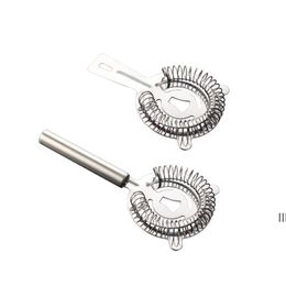 Cocktail Strainer Stainless Steel Ice Wire Mixed Drink Colander Filter Professional Percolator Bar Accessories Tool JNB16265