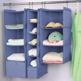 Clothing Storage Home Hanging Organisers Wardrobe Oxfords Cloth Drawer Folding Bag Washable