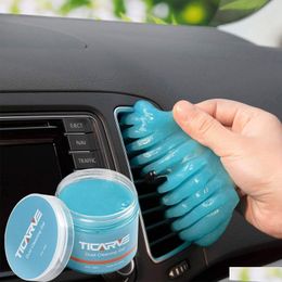 Car Sponge Car Dust Cleaner Gel Detailing Putty Cleaning Detail Tools Interior Vent Keyboard For Laptop Drop Delivery 2022 Mobiles Mo Dhj89