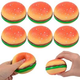 Party Favours Gifts Hamburger Chips Slow Rising Toys Novelty Stress Relief Decompress Gifts for Boys and Girls