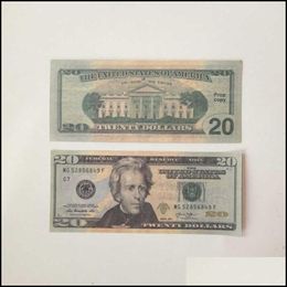 Best 3A Other Festive Children Gift Usa Dollars Party Supplies Prop Money Movie Banknote Paper Novelty Toys 10 20 50 100 Doll Otekw 2UROO