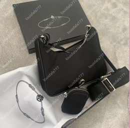 Sale 3 piece designer bag nylon womens Luxurys handbags hobo purses lady handbag crossbody shoulder channel totes fashion Wallet Purses Shopping Women Bags Travel