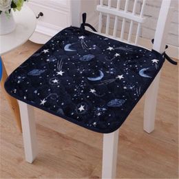 Pillow Modern Simple Style Home Dining Chair Four Seasons Universal Plush Non-slip Seat Pad Solid Colour Office Soft Mat