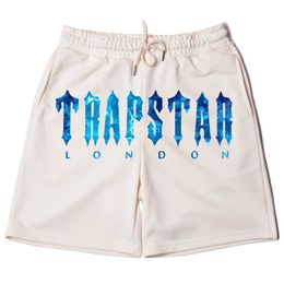 Men's Shorts Hot 2022 Trapstar London Summer Casual Man Pants Bermuda Cotton Breathable Beach Boardshorts Sweatpant G221012