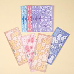 Gift Wrap INS Colorful Cherry Blossom Idol Card Stickers DIY Scrapbooking Junk Journal Diary Po Mobile Phone Computer