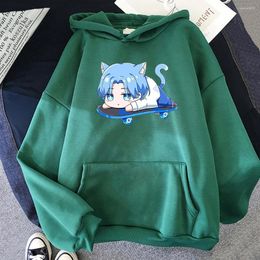 Men's Hoodies SK8 Hoodie Anime Hooodies Fashion Men Sweatshirts Vintage Harajuku Clothes Hip Hop Pullovers Manga Langa Sudadera Kawaii Tops