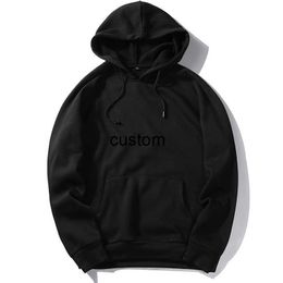 Men's Hoodies Sweatshirts Mens Custom Personality Design Fashion Costume Solid Sweatshirt Coat G221011