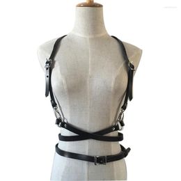 Belts Fashion Punk Harajuku O-Ring Garters Harness Sculpting Long Starp Waist Belt Suspenders For Women