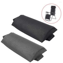 Pillow Folding Sling Chairs /Lounge Chair Head Height Adjustable Comfortable Recliner For Outdoor Garden