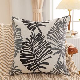 Pillow Inyahome Boho Nordic Leaves Decorative Pillowcase Covers For Sofa Couch Chair Car Home Decor Cover
