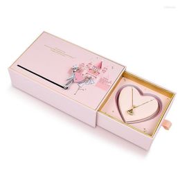 Jewelry Pouches Bags Jewelry Pouches Bags Romantic Gift Box Derjewellery Organizer Wedding Valentine Day Surprise Case Brit22 Drop Dhe9W
