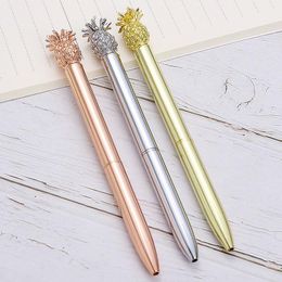 Creative Sculpture Pineapple Ballpoint Pens School Office Supplies Business Pen RRE14963