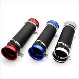 Intake Pipe Air Intake 75Mm Turbo Exhaust Pipe Mti Flexible Wk-Af05 Drop Delivery 2022 Mobiles Motorcycles Parts Intakes Dh0E4