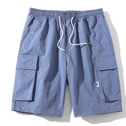 Men's Shorts Harajuku streetwear iron chain pattern jogger shorts women men Summer loose elastic waist Hip hop skateboard Men Clothing G221012