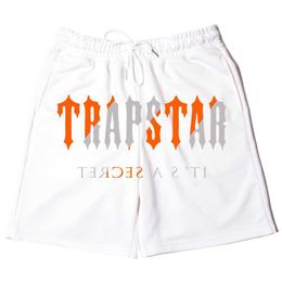 Men's Shorts Hot 2022 Trapstar London Fashion Jogging Sport Short Pants Summer Casual Loose Breeches Beach G221012
