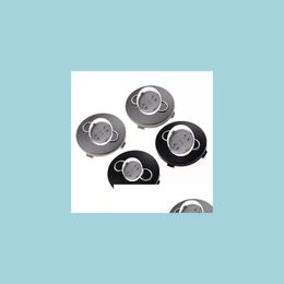 Wheel Covers 4Pcs Wheel Hub Ers 60Mm Centre Cap Abs Black Sier Caps For A3 A4L Q3 Q7 Drop Delivery 2022 Mobiles Motorcycles Parts Whee Dhbzd