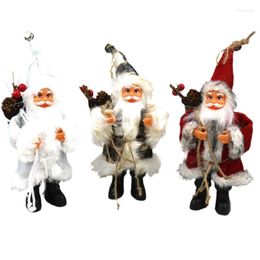 Christmas Decorations Tree Ornaments Santa Claus Doll Toy Decoration For Home Xmas Happy Year Gift
