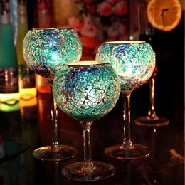 Candle Holders Retro Cup Candlestick Decoration Household Candlelight Dinner Nordic Romantic Lamp Table