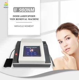 980nm Laser Wavelength Multi-functional Beauty Equipment Vascular Veins Treatment Weight Loss Electric Machine