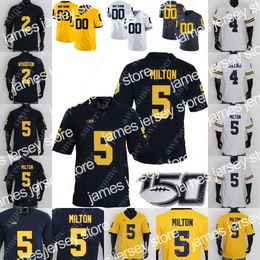 American College Football Wear NCAA Michigan Football Jersey Vincent Grey Mazi Smith David Ojabo Caden Kolesar DJ Turner George Johnson Keshaun Harris Michael Barr