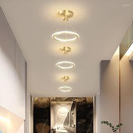 Chandeliers Design LED For Aisle Bedroom Corridor Living Room Stairway Villa Bistro Indoor Home Decorative Lighting Fixtures