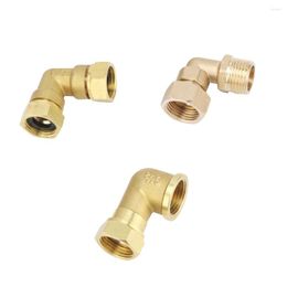 Watering Equipments Swivel Joint 1/2" Internal Thread/external Thread 90 Degree Brass Elbow Pipe Fitting Connector For Water Fuel