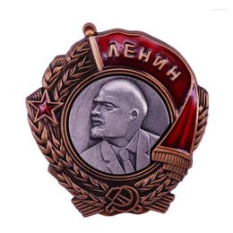 Brooches Order Of Lenin Communist Labour Worker Award Pin Badge USSR Soviet Medal Gift