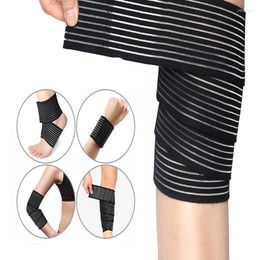 Knee Pads High Elasticity Compression Bandage Sports Kinesiology Tape For Ankle Wrist Calf Thigh Wraps Support Protector