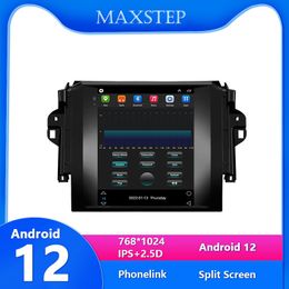 Vertical Screen Player Android Car dvd Radio GPS Navigation For Toyota Fortune Tesla Style Multimedia