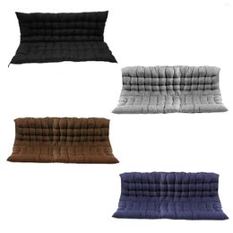 Pillow 150cm 100cm Garden Waterproof Bench Soft Breathable Thick Solid Colour Outdoor Rocking Chair Non-Slip Settee Pads