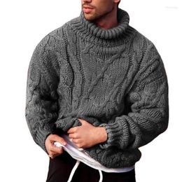 Men's Sweaters Men's 2022 Fashion Men Autumn Winter Twist Braid Knit Sweater Casual Jumper Pullover For