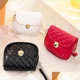 Jewellery Pouches Bags Jewellery Pouches Lingge Embroidery Small Square Bag Simple Versatile 2022 Pu Female Korean Shoder Messenger Bols Dh7Za