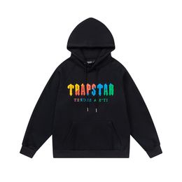 Moletom Masculino Trapstar Casual Outono Inverno Roupas Esportivas Masculino Feminino Jogger Moletons Tamanho S-XL