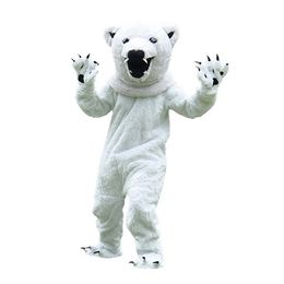 2022 Professional Polar bear Mascot Costume Halloween Birthday Party Advertising Parade Adult Use Outdoor Suit