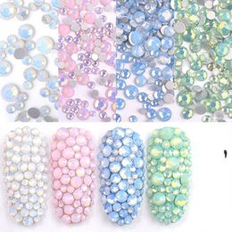 Nail Art Kits Rhinestones Diamond Teardrop Horse Eye Crystals Stones Shiny Gems Manicure Nails Decorations