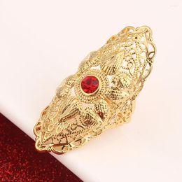 Wedding Rings Ethiopian Big Ring For Women Trendy African Arabian Middle East Jewellery Charm Party Gift