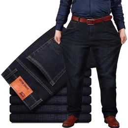 Men's Jeans Summer Men's Clothing Oversie Classic Denim Baggy Pants Cotton Stretch Black Men Loose Streetwear Trousers For