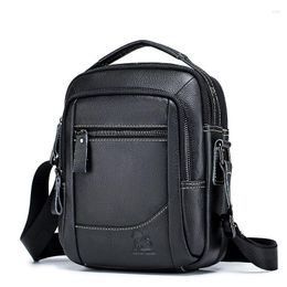 Duffel Bags Fashion Casual Crossbody Bag Male Business Shoulder For Gift Men Handbag Small Briefcase