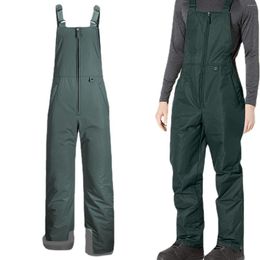 Skiing Pants Winter Ski For Men Women Waterproof Overall Windproof Thermal Suit Outdoor Snowboarding Overalls