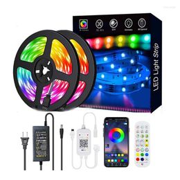 Strips Bring Suit RGB Lights 12v 24 Key Intelligent Bluetooth Music Article 18 Light Background Decoration Atmosphere