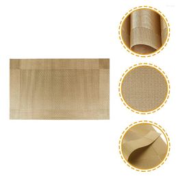 Table Mats 6 Pcs Placemats Heat-resistant Kitchen Home Modern Stain-resistant Non-slip Placmat For Dinning Decoration