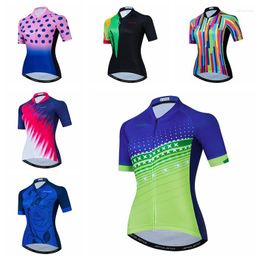 Racing Jackets Women's Cycling Wear Summer Ladies Mountain Bikes Sports Breathable And Quick-
