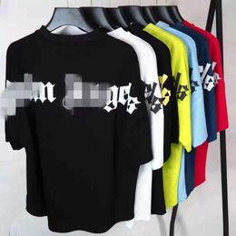batwing shirts Australia - Angels 22SS Letter Logo t Shirts Chic Loose Casual Round Neck Short Sleeve T-shirt Batwing Sleeve Men Women Lovers Couple Style 09