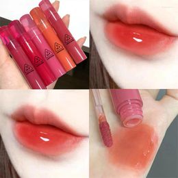 Lip Gloss 5 Colours Mirror Waterproof 24 Hours Long-Lasting Moisturising Glaze Non-Stick Cup Liquid Lipstick Cosmetic Makeup