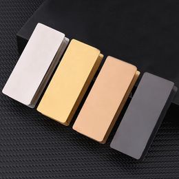 Smoking Colourful Stainless Steel Dry Herb Tobacco Preroll Cigarette Holder Stash Case Desktop Storage Box Handpipes Spice Miller Container