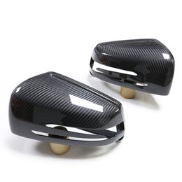 Replacement Rearview Side Mirror Covers Cap For Mercedes-Benz G GLE GLS R ML GL Class W463/167 Real Carbon Fiber