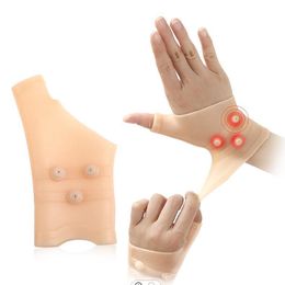 Wrist Protector Braces & Supports Magnetic Therapy Silicone Tendon Sheath Joint Breathable SprainsHand Exercise Fitness Wrist Pain