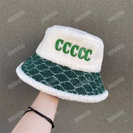 Designer Cashmere Bucket Hat Cap Men Woman Baseball Caps Winter Embroidered Beanie Caps Casquettes Fisherman Hats Mens Fashion Knitted Hat