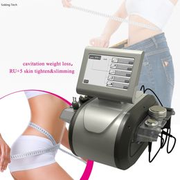 Cavitation Vacuum Machine 5 in 1 Multipolar RF Ultrasonic Radio Frequency Ultrasound Massager Fat Loss Beauty Equipment For Cellulite Reduction Body Slimming